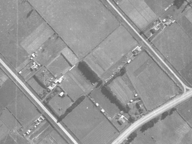 111 Oakhampton Street from the air, 1940-1944