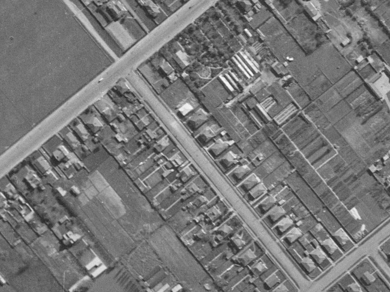 28 Nairn Street from the air, 1940-1944