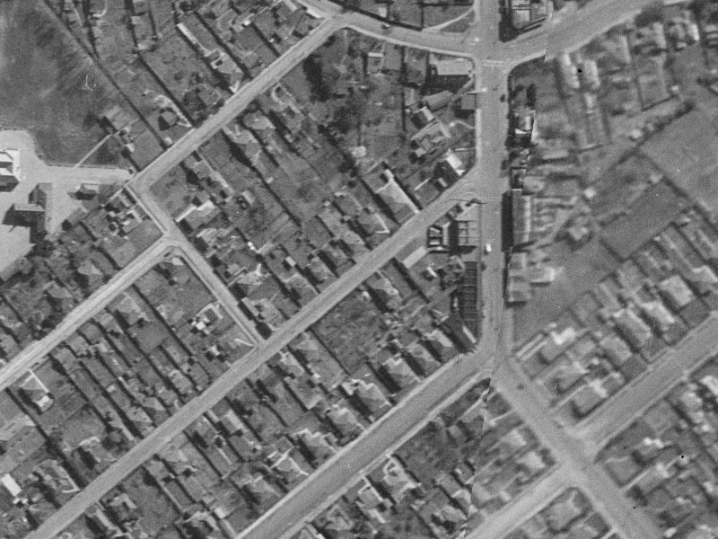 60 Rosewarne Street from the air, 1940-1944