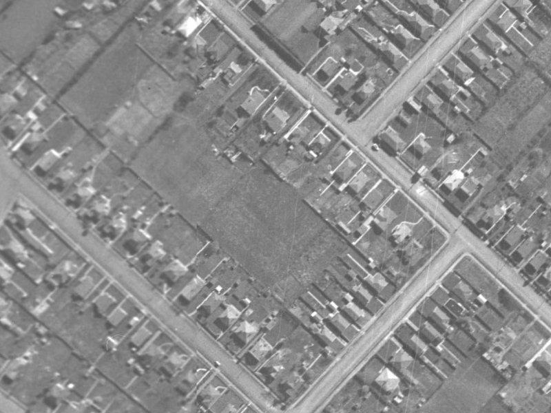 2 Finlay Place from the air, 1940-1944
