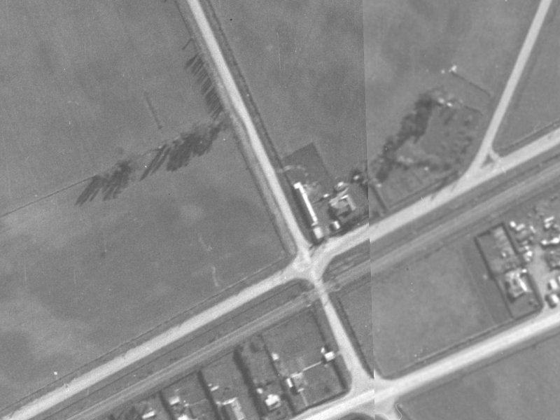 2 Barters Road from the air, 1940-1944