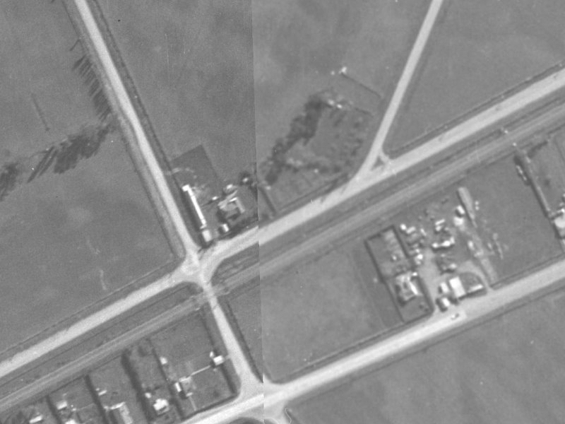 2 Barters Road from the air, 1940-1944