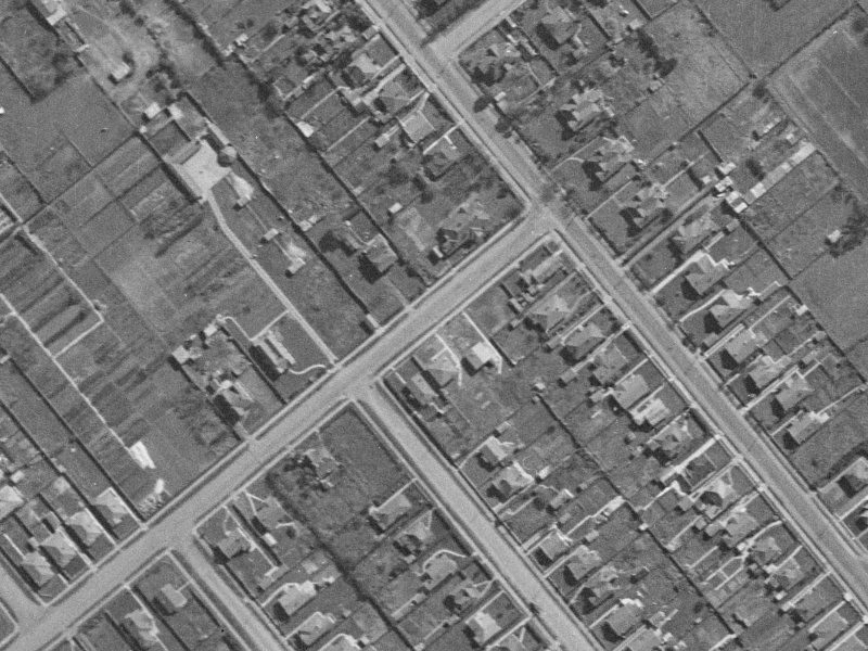 158 Edinburgh Street from the air, 1940-1944