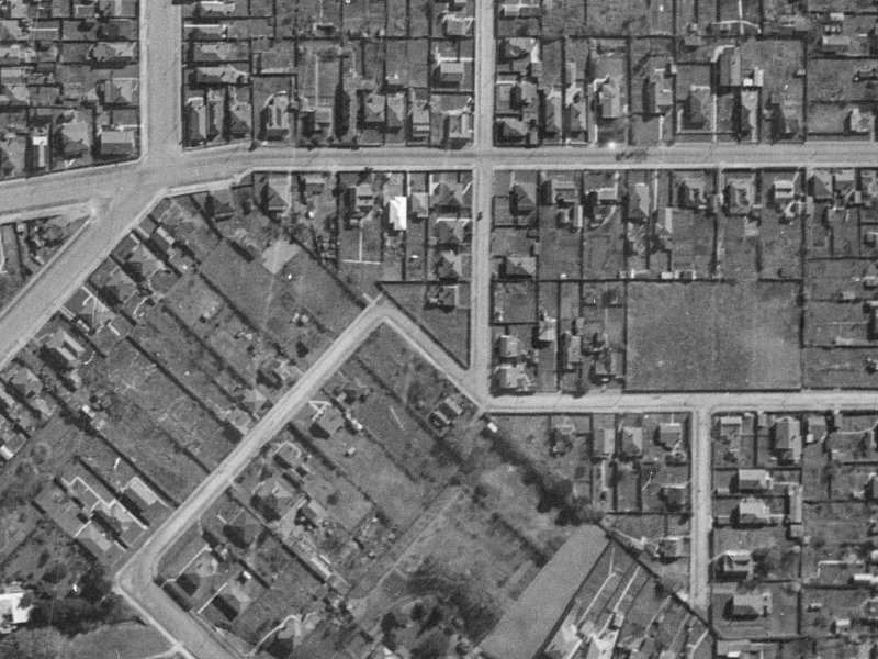 7 Jordan Street from the air, 1940-1944