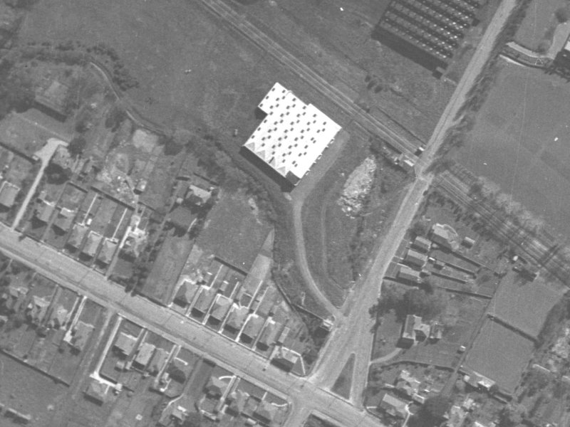 57C Opawa Road from the air, 1940-1944