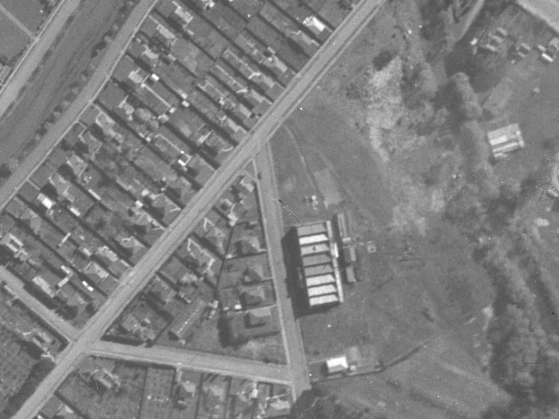 12 Cumnor Terrace from the air, 1940-1944