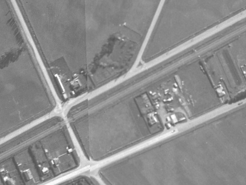 726 Main South Road from the air, 1940-1944