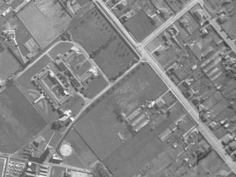 4 Linden Grove Avenue from the air, 1940-1944