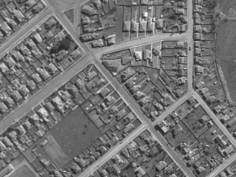 153 Strickland Street from the air, 1940-1944