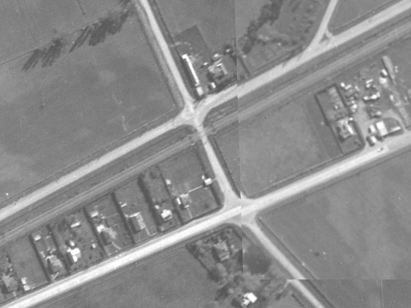 2 Marshs Road from the air, 1940-1944