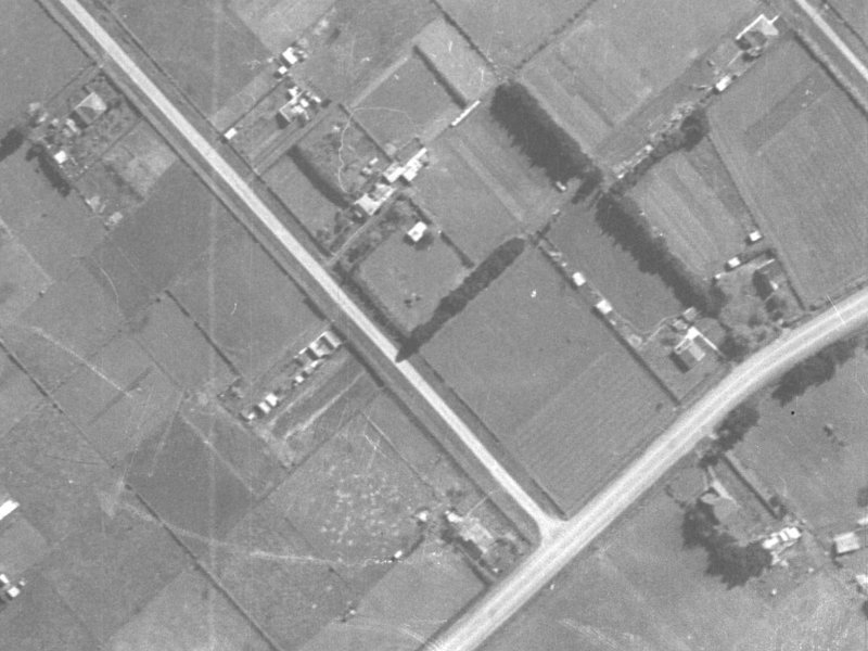 123 Oakhampton Street from the air, 1940-1944