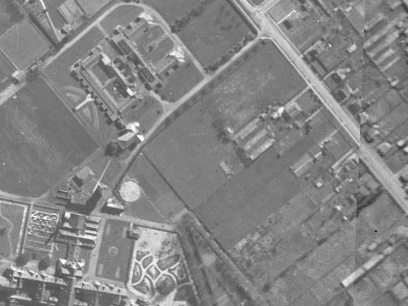 54 John Campbell Crescent from the air, 1940-1944