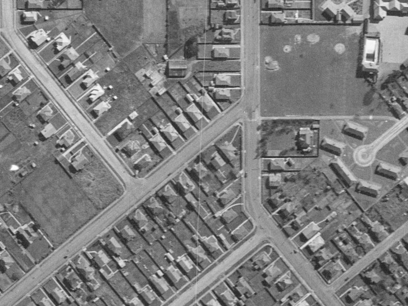 44 Howard Street from the air, 1940-1944