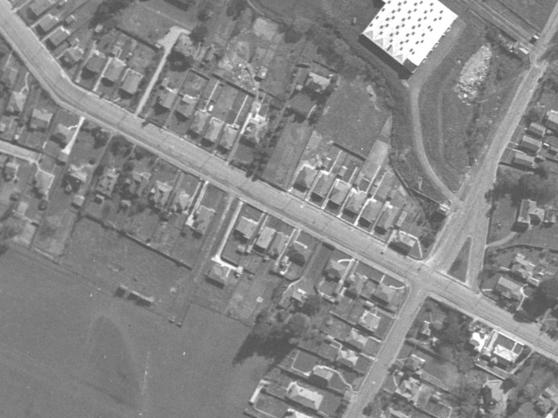 60 Opawa Road from the air, 1940-1944