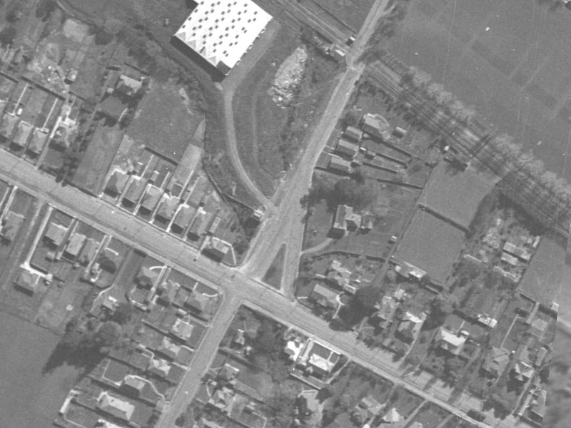 38K Ensors Road from the air, 1940-1944