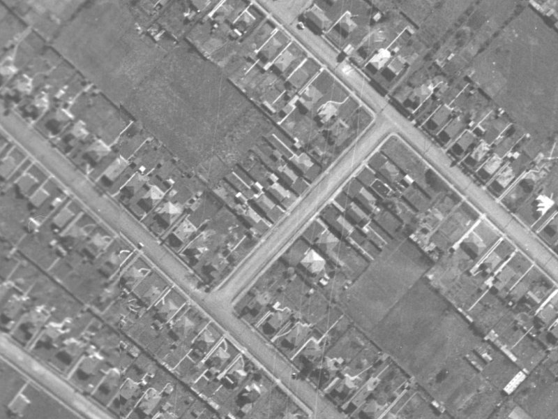 15 Keswick Street from the air, 1940-1944