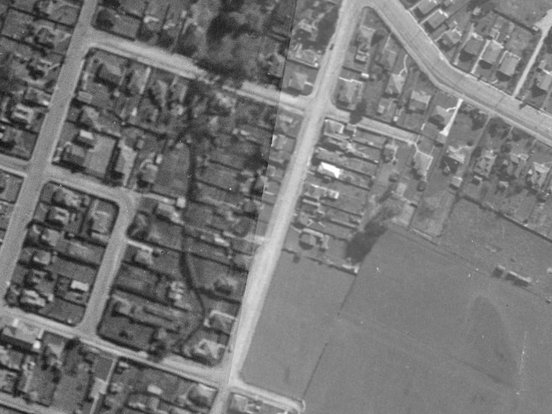 37 York Street from the air, 1940-1944