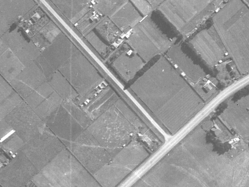 98 Brynley Street from the air, 1940-1944