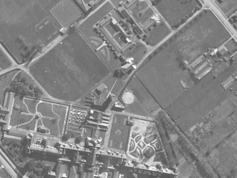 7 Albion Lane from the air, 1940-1944