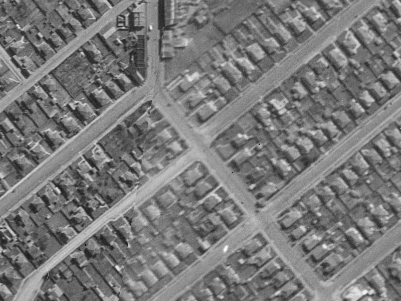271 Selwyn Street from the air, 1940-1944