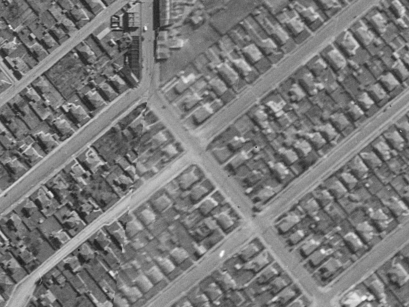 274 Selwyn Street from the air, 1940-1944