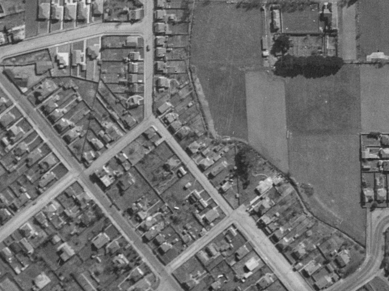 40 Browning Street from the air, 1940-1944