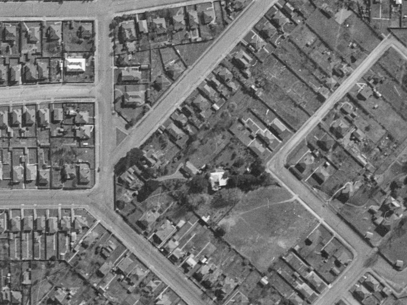20 Burlington Street from the air, 1940-1944