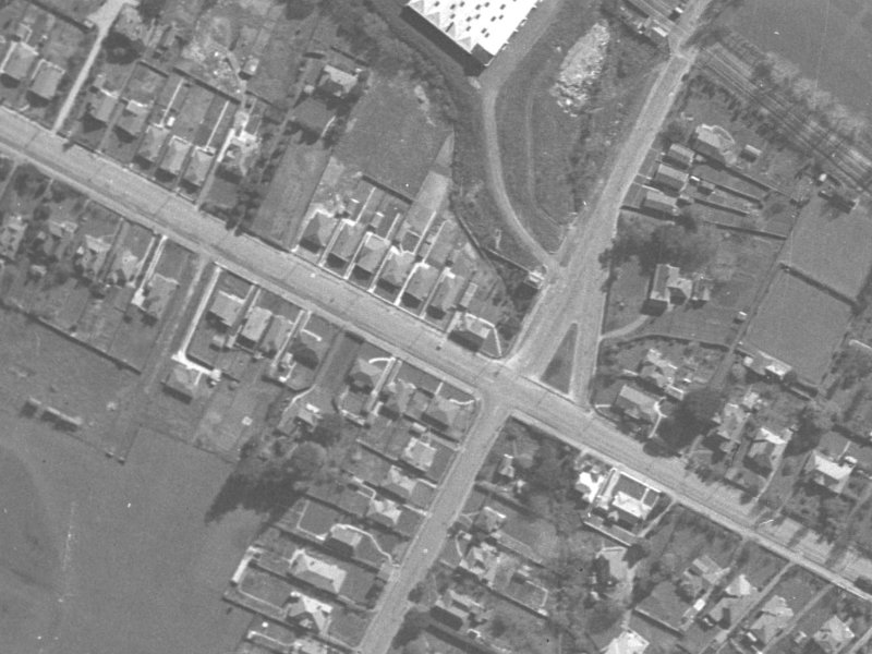 69 Opawa Road from the air, 1940-1944