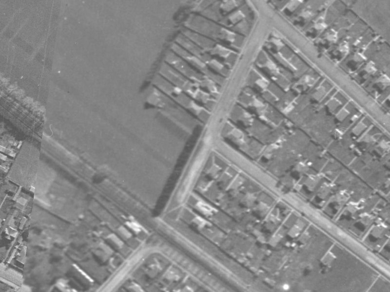 22 Whittington Avenue from the air, 1940-1944