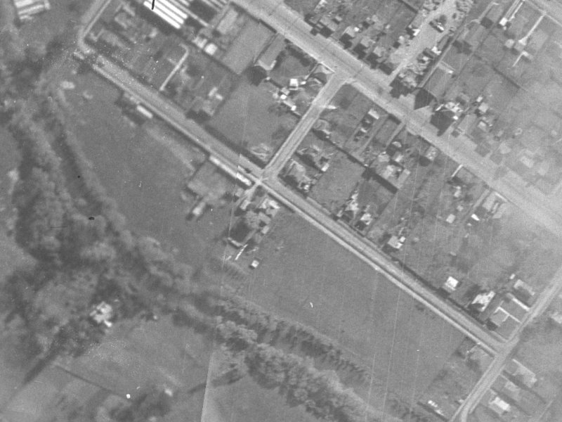 Heathcote Street from the air, 1940-1944