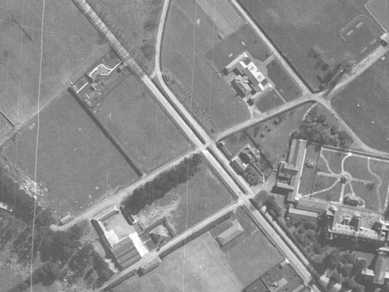 31 Annex Road from the air, 1940-1944