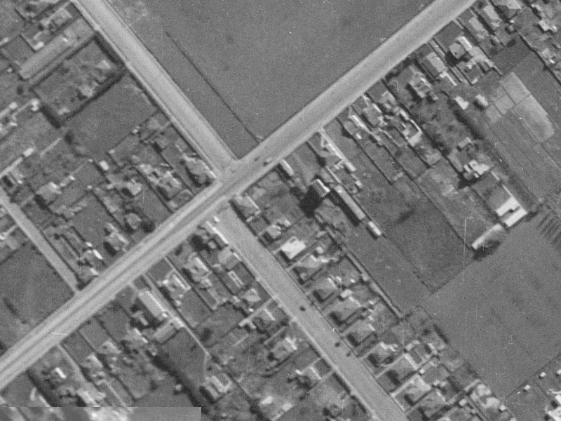 372B Lyttelton Street from the air, 1940-1944