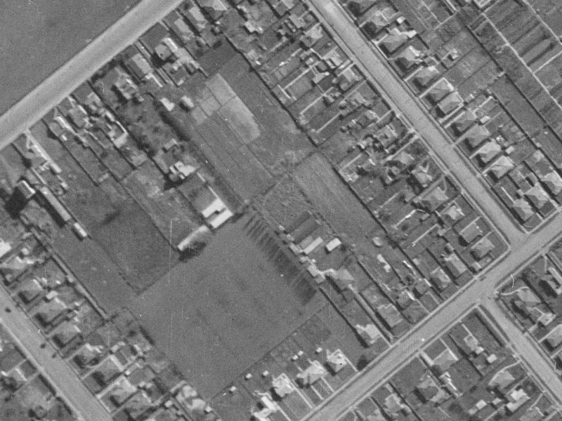 11 Blakehall Place from the air, 1940-1944