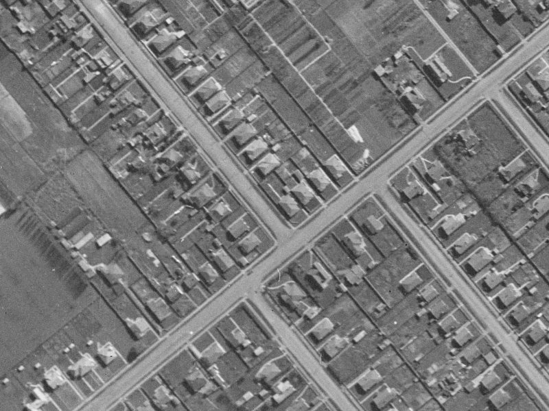 6 Nairn Street from the air, 1940-1944