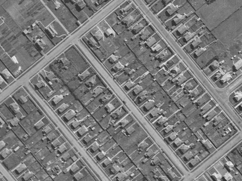 26 Sumner Street from the air, 1940-1944