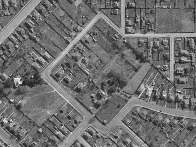 14B Humboldt Street from the air, 1940-1944