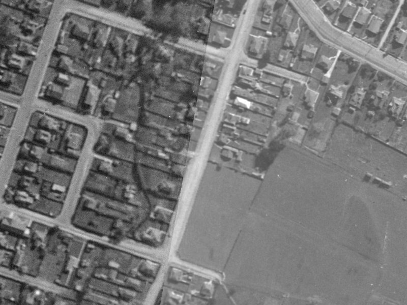 35C York Street from the air, 1940-1944