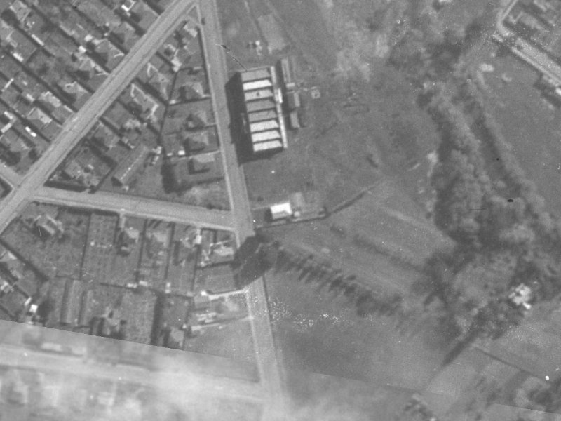 23 Cumnor Terrace from the air, 1940-1944