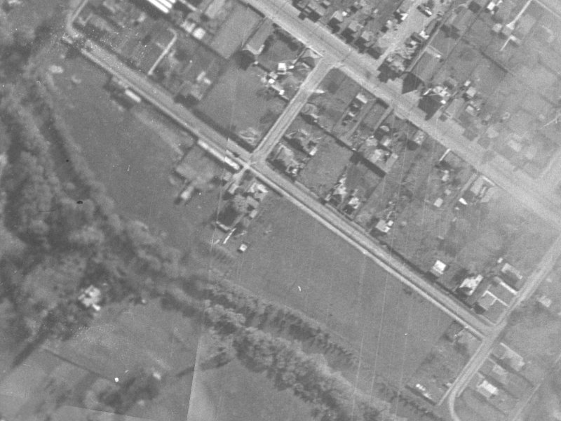 33 Heathcote Street from the air, 1940-1944