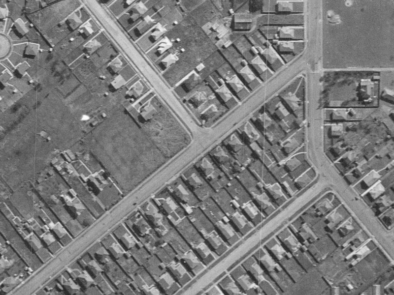 1 Hillier Place from the air, 1940-1944