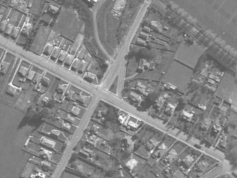 32 Ensors Road from the air, 1940-1944