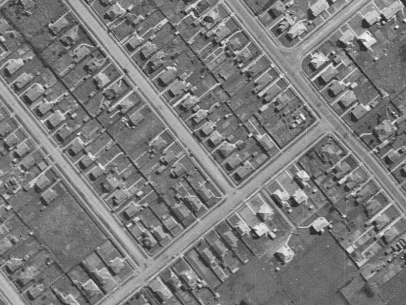 8 Sumner Street from the air, 1940-1944