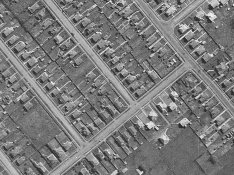 7 Sumner Street from the air, 1940-1944