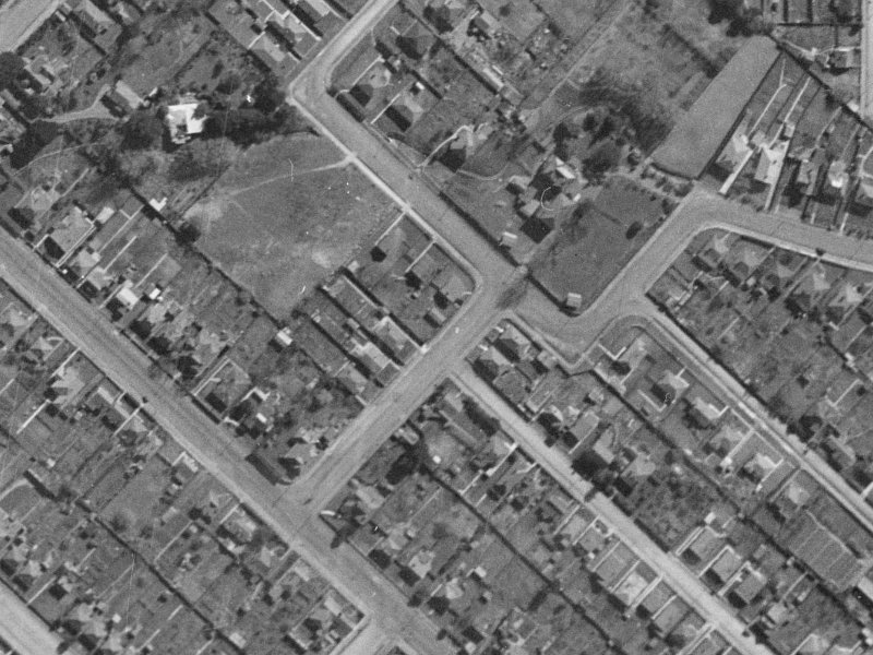 21 Ingoldsby Street from the air, 1940-1944