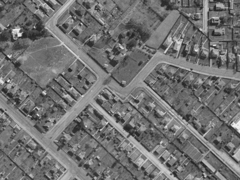 36 Cameron Street from the air, 1940-1944