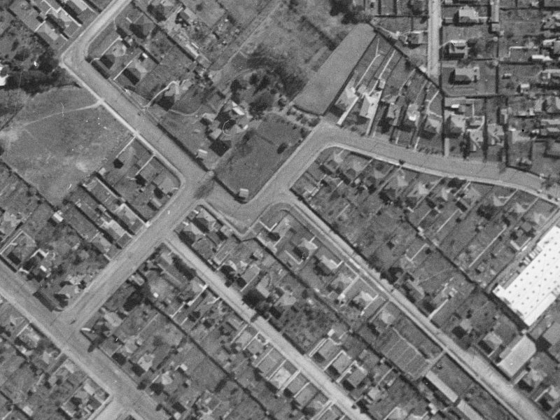 4 Austin Street from the air, 1940-1944