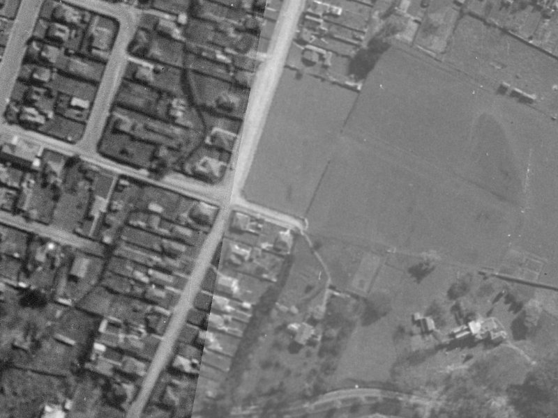 28 Hassals Lane from the air, 1940-1944