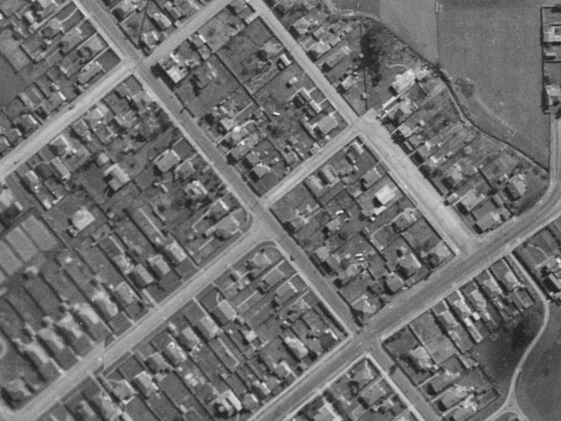 156 Strickland Street from the air, 1940-1944