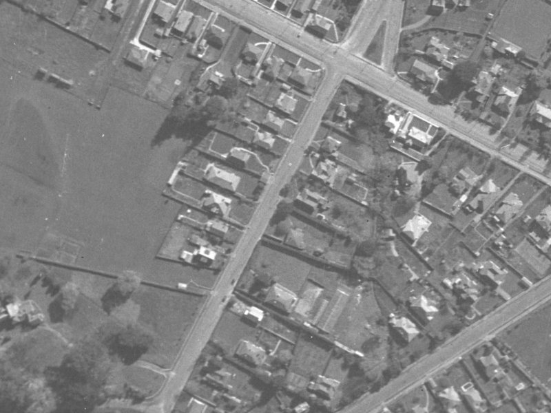 21A Ensors Road from the air, 1940-1944