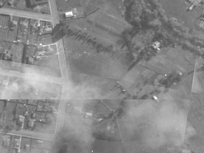 6 Riley Crescent from the air, 1940-1944
